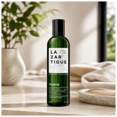 Lazartigue Clear DS Shampoing Kérato-Réducteur Anti-Pelliculaire & Démangeaisons 200 ml