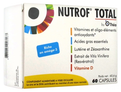 Théa Nutrof Total Bte de 60 Capsules