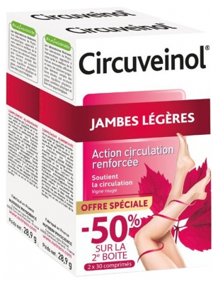 Nutreov Circuveinol 30 Comprimés Duo