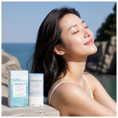 Skin1004 Madagascar Centella Hyalu-Cica Stick Solaire Soyeux SPF50+ 20 g