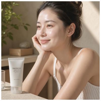 Skin1004 Madagascar Centella Crème Apaisante et Hydratante 75 ml