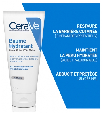 CeraVe Baume Hydratant - Peaux Sèches à Très Sèches 177 ml