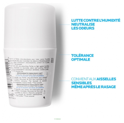 La Roche-Posay Déodorant Peaux Sensibles 24H 2 X 50 ml