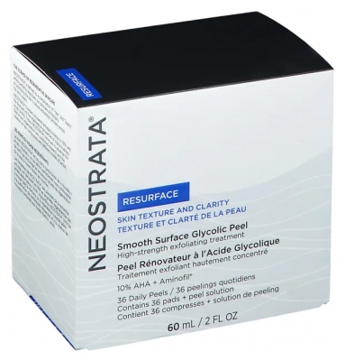 Neostrata Peel Rénovateur à l'Acide Glycolique - 36 Cotons + 60 ml