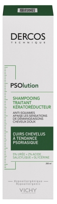 Vichy Dercos PSOlution Shampoing Traitant Kératoréducteur pour les Cuirs Chevelus à Tendance Psoriasique 200 ml