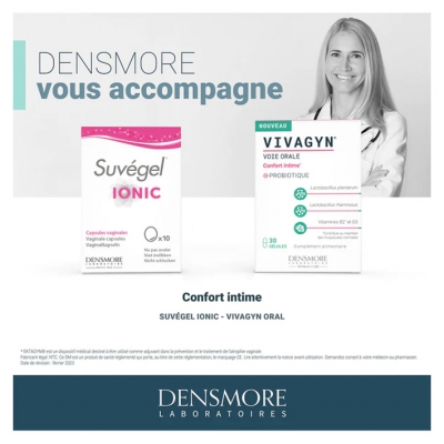 Densmore Ionic Suvégel 10 Capsules Vaginales