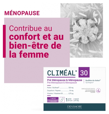 Densmore Climéal 30 Pré Ménopause & Ménopause 30 Gélules