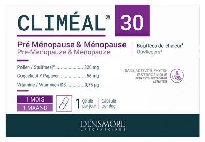 Densmore Climéal 30 Pré Ménopause & Ménopause 30 Gélules
