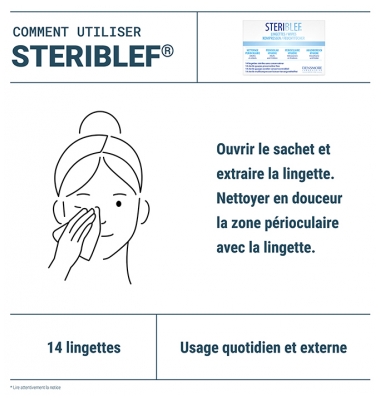 Densmore Steriblef 14 Lingettes Stériles