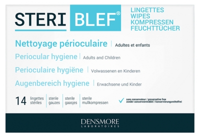 Densmore Steriblef 14 Lingettes Stériles