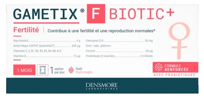 Densmore Gametix F Biotic+ Fertilité 30 Unités