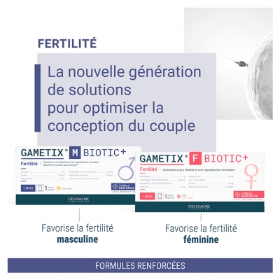Densmore Gametix M Biotic+ Fertilité 30 Unités