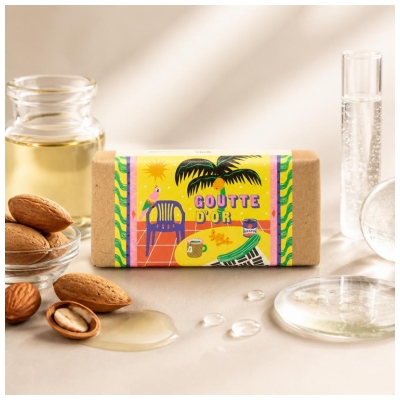 Maison Matine Savons Surgras Goutte d'Or 100 Grammes