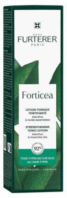 René Furterer Forticéa Lotion Tonique Fortifiante Menthol et Huiles Essentielles 100 ml