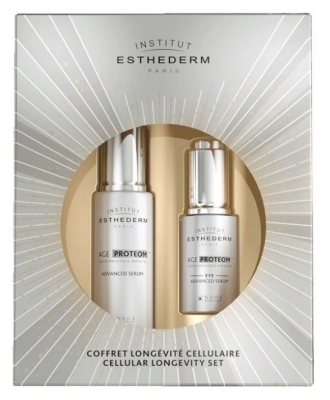 Institut Esthederm Âge Proteom Sérum Anti-Âge 30 ml + Sérum Anti-Âge Contour des Yeux 15 ml