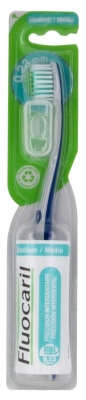 Fluocaril Brosse à Dents Interdentaire Médium - Couleur : Bleu Foncé