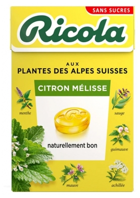 Ricola Bonbons Citron Mélisse aux Plantes des Alpes Suisses 50 g