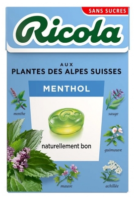 Ricola Bonbons Menthol aux Plantes des Alpes Suisses 50 g
