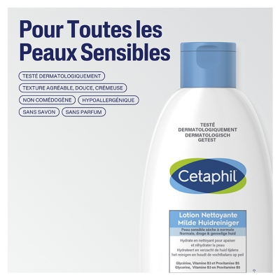 Cetaphil Lotion Nettoyante Fl 200 ml