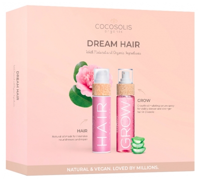 Cocosolis Hair Masque Huile Capillaire 3en1 110 ml + Sérum Capillaire Grow 110 ml