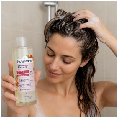 Natessance Shampoing Anti-Chute Ginseng & Complexe Tri-Actif 250 ml