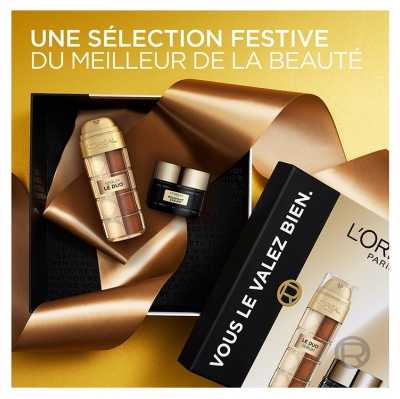 L'Oréal Paris Age Perfect Le Duo Sérum Anti-Âge 30 ml + Midnight Crème Régénérante Nuit Peaux Matures 50 ml