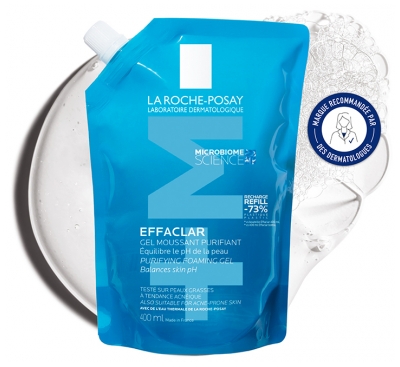 La Roche-Posay la Roche Posay Effaclar Gel Moussant Purifiant Ecorecharge 400 ml