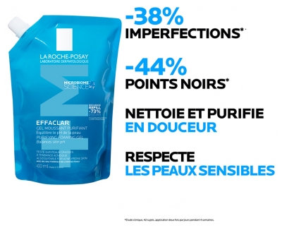La Roche-Posay la Roche Posay Effaclar Gel Moussant Purifiant Ecorecharge 400 ml