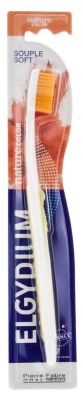 Elgydium Nature Color Brosse à Dents Souple Adulte - Couleur : Jaune