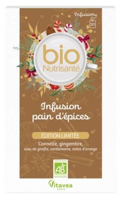 Vitavea Bionutrisanté Infuson Pain d'Épices Édition Limitée Bio 20 Unités