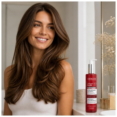 Vichy Dercos Collagen Filler 17 Traitement Ultra-Réparateur Cuir Chevelu Sensibles 150 ml