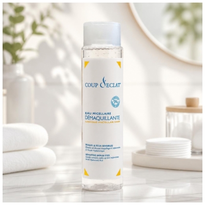 Coup d'Éclat Eau Micellaire Démaquillante Peaux et Yeux Sensibles 250 ml 