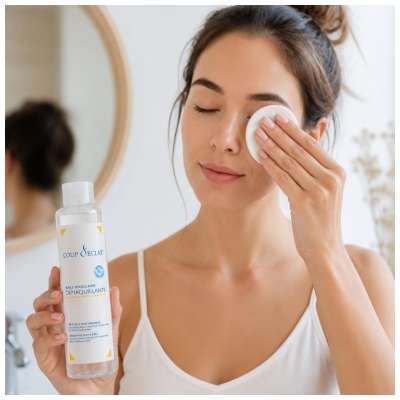 Coup d'Éclat Eau Micellaire Démaquillante Peaux et Yeux Sensibles 250 ml 