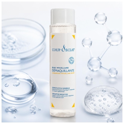 Coup d'Éclat Eau Micellaire Démaquillante Peaux et Yeux Sensibles 250 ml 