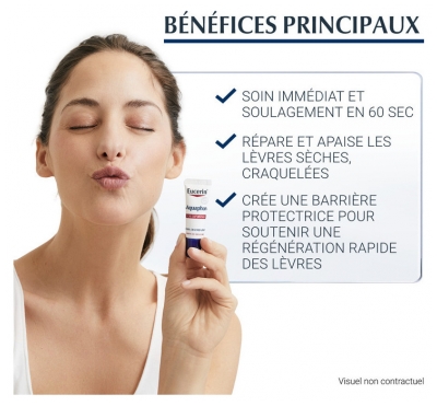 Eucerin Aquaphor Réparateur Lèvres Sos 10 ml