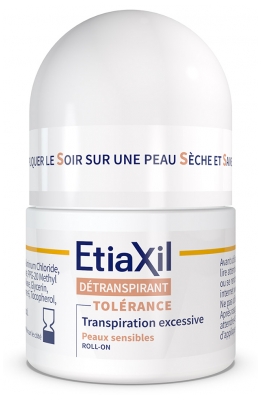 Etiaxil Détranspirant Confort+ Aisselles Peaux Sensibles Transpiration Forte Roll-On 15 ml