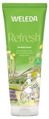 Weleda Crème de Douche Vivifiante au Citrus Fraîcheur et Bonne Humeur 200 ml