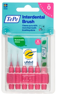 TePe Interdental Brush 6 Brossettes Interdentaires