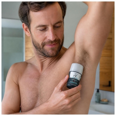 Vichy Homme Déodorant Invisible Resist Dermo-Détranspirant 72H 2 x 50 ml