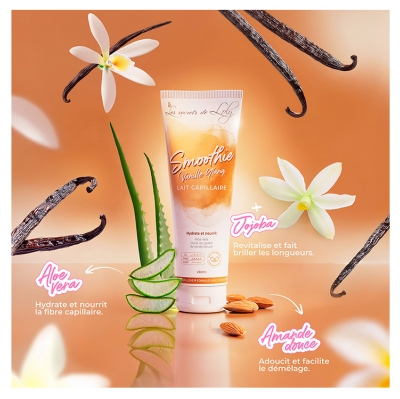 Les Secrets de Loly Smoothie Vanille Ylang Lait Capillaire 250 ml
