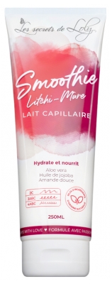 Les Secrets de Loly Smoothie Litchi-Mûre Lait Capillaire 250 ml