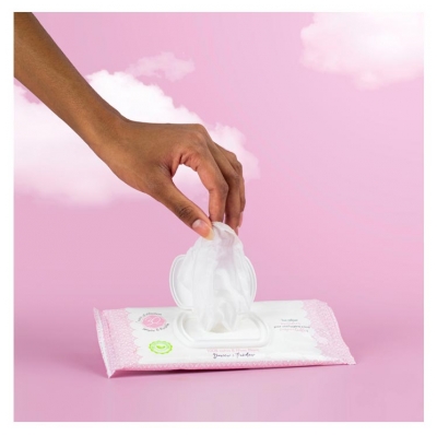 Musc Intime 30 Lingettes Intimes Musc Blanc