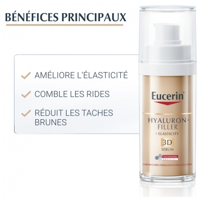 Eucerin Hyaluron-Filler + Elasticity Sérum 3D Anti-Âge 30 ml