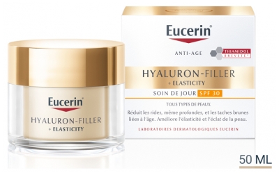 Eucerin Hyaluron-Filler + Elasticity Soin de Jour Tous Types de Peaux SPF30 50 ml