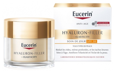 Eucerin Hyaluron-Filler + Elasticity Soin de Jour Tous Types de Peaux SPF30 50 ml