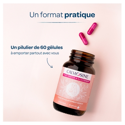 Calmosine Post-Partum & Allaitement pour un Allaitement Serein 60 Gélules