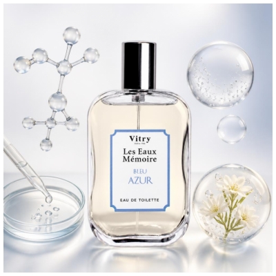 Vitry Les Eaux Mémoire Bleu Azur Eau de Toilette 100 ml