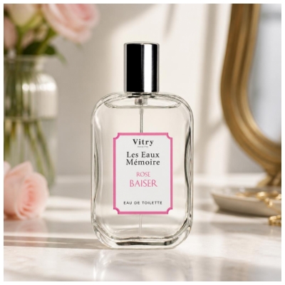 Vitry Les Eaux Mémoire Rose Baiser Eau de Toilette 100 ml