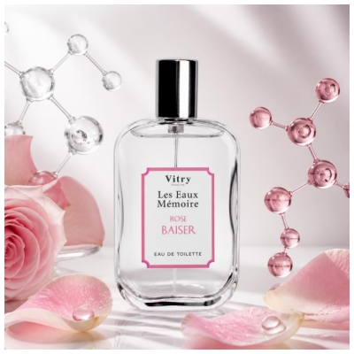Vitry Les Eaux Mémoire Rose Baiser Eau de Toilette 100 ml
