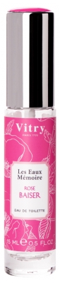 Vitry Les Eaux Mémoire Rose Baiser Eau de Toilette 15 ml